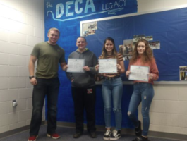 OHP Triad DECA members advance to international competition