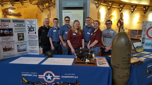 Aviation students participate in U.S. Air Force Family Fun event